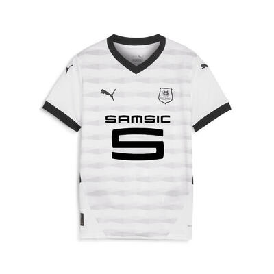 Stade rennais f.c. 24/25 uitshirt voor jongeren puma white black