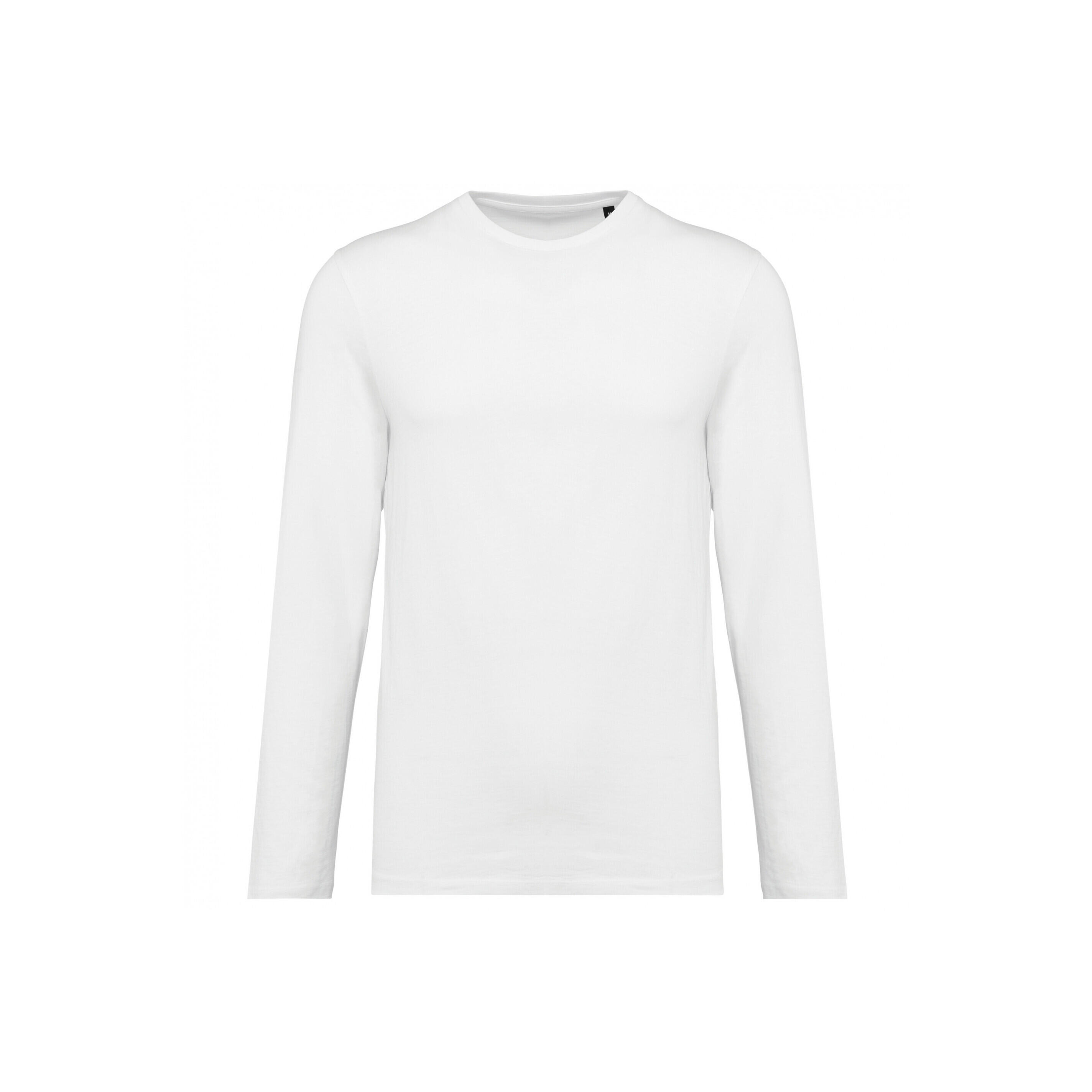 Kariban - T-shirt Suprima Manches Longues Col Rond Kariban Premium - T-shirt Manches Longues - Blanc - 40 M - Decathlon