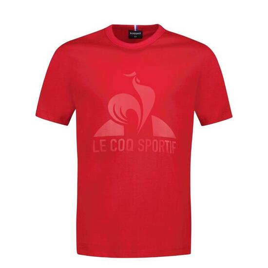 Camiseta Roja Niño Le Coq Sportif N°3 Bat