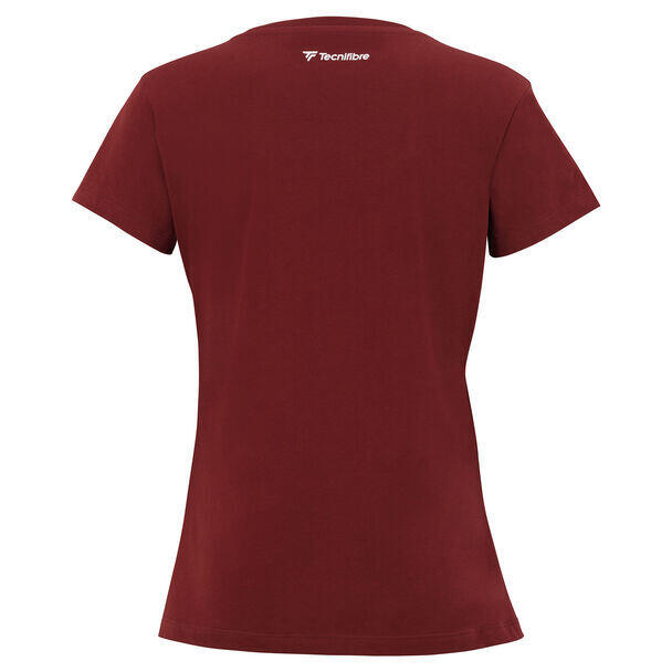 T-shirt de algodão feminino Tecnifibre Team 3/3