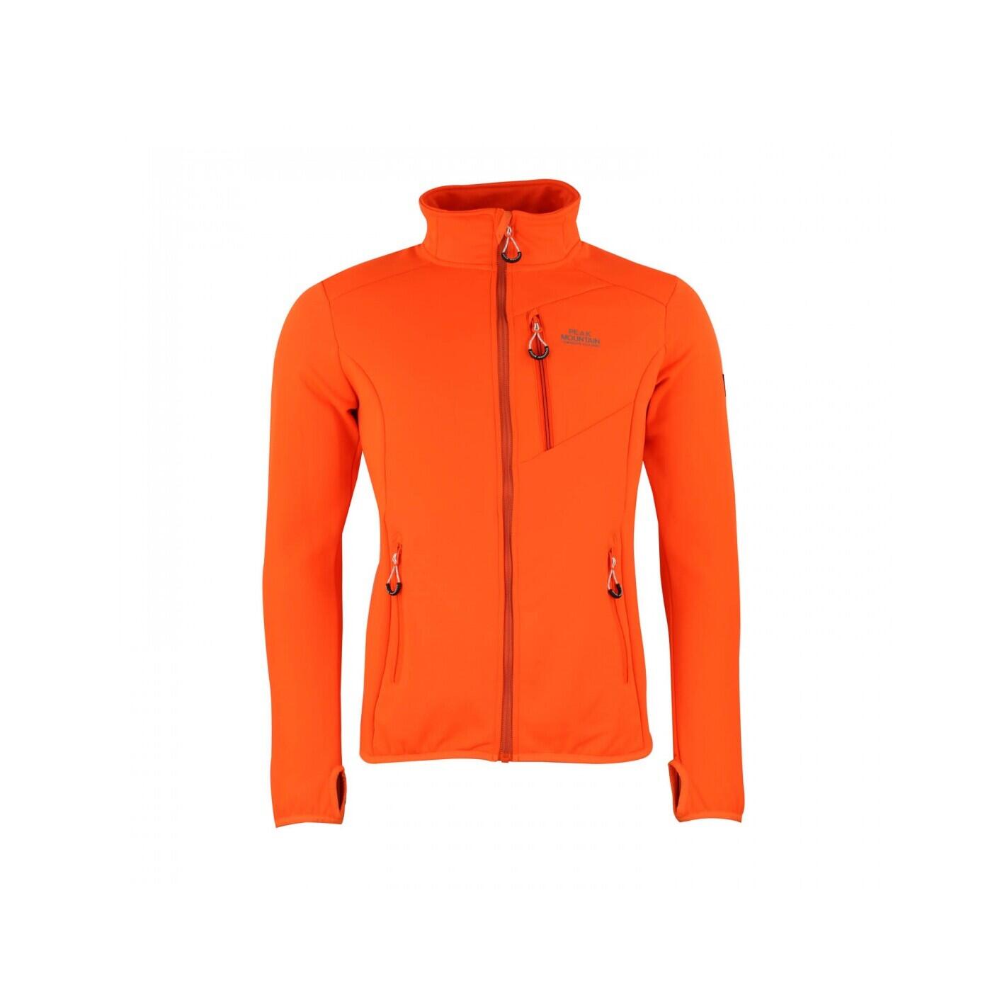 Peak Mountain - Blouson Polarshell Peak Mountain - Blouson - Orange - 48 Xl - Decathlon