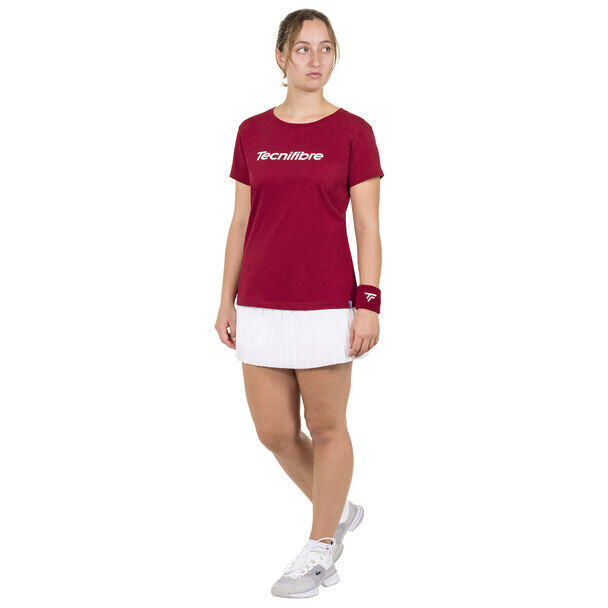 T-shirt de algodão feminino Tecnifibre Team 2/3