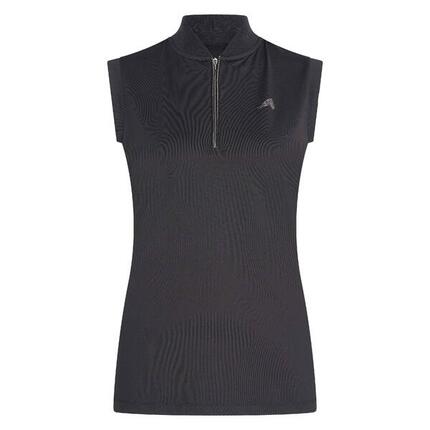 Ärmelloses Reittrikot mit halbem Reißverschluss, Damen Euro-Star Ramona