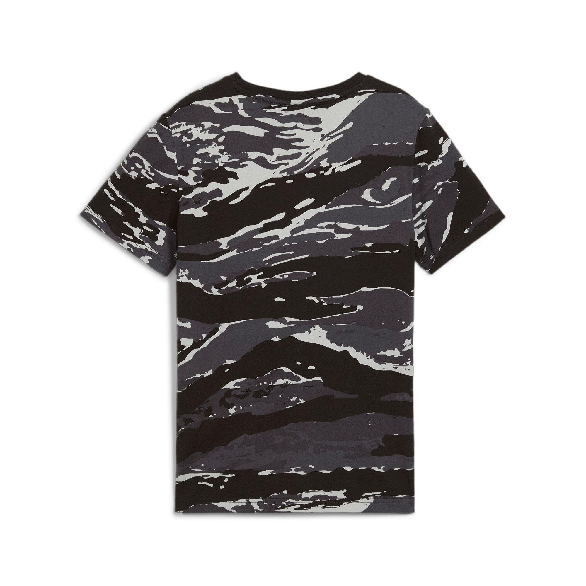 T-shirt per bambini Puma Essentials+ camo AOP 2/4