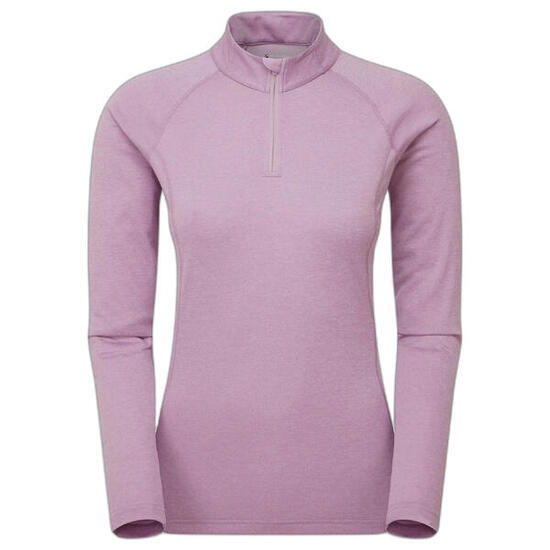 Maglia termica da donna con zip al collo Montane Dart