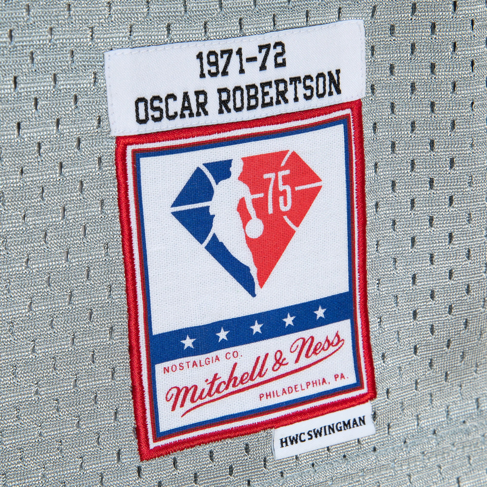 Maillot NBA Milwaukee Bucks Oscar Robertson 75th NBA 4/4