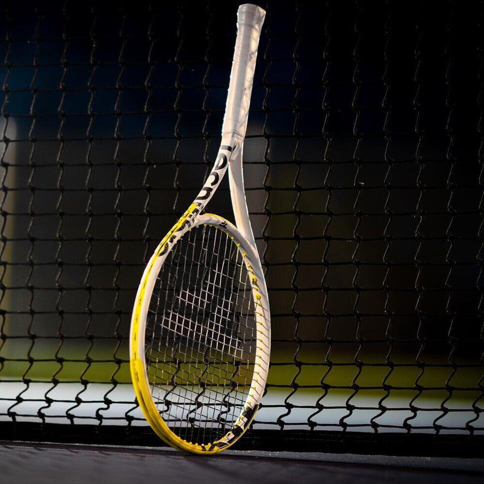 Raquette de tennis vintage Bancroft gagnant fibre scellée frrm