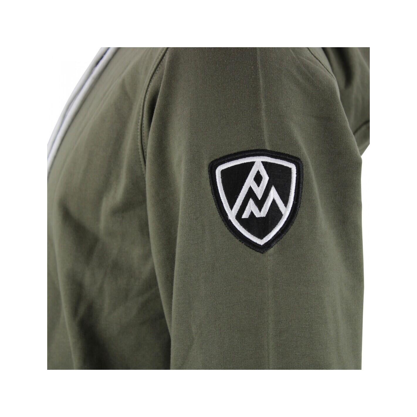Sweatshirt coton full zip Peak Mountain French Terry 4/4