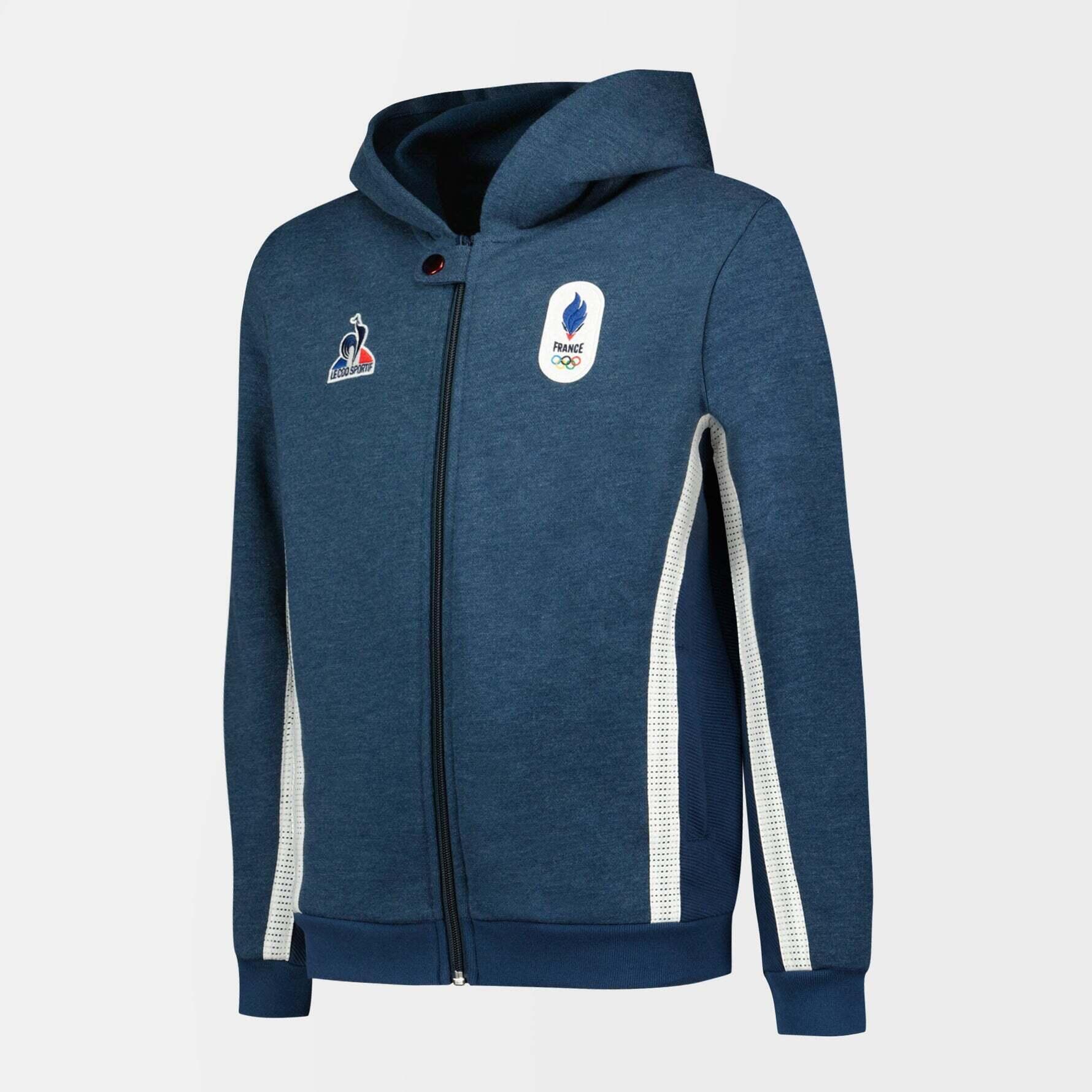 Felpa con cappuccio per bambini Le Coq Sportif EFRO Paris 2024 N°1 2/7