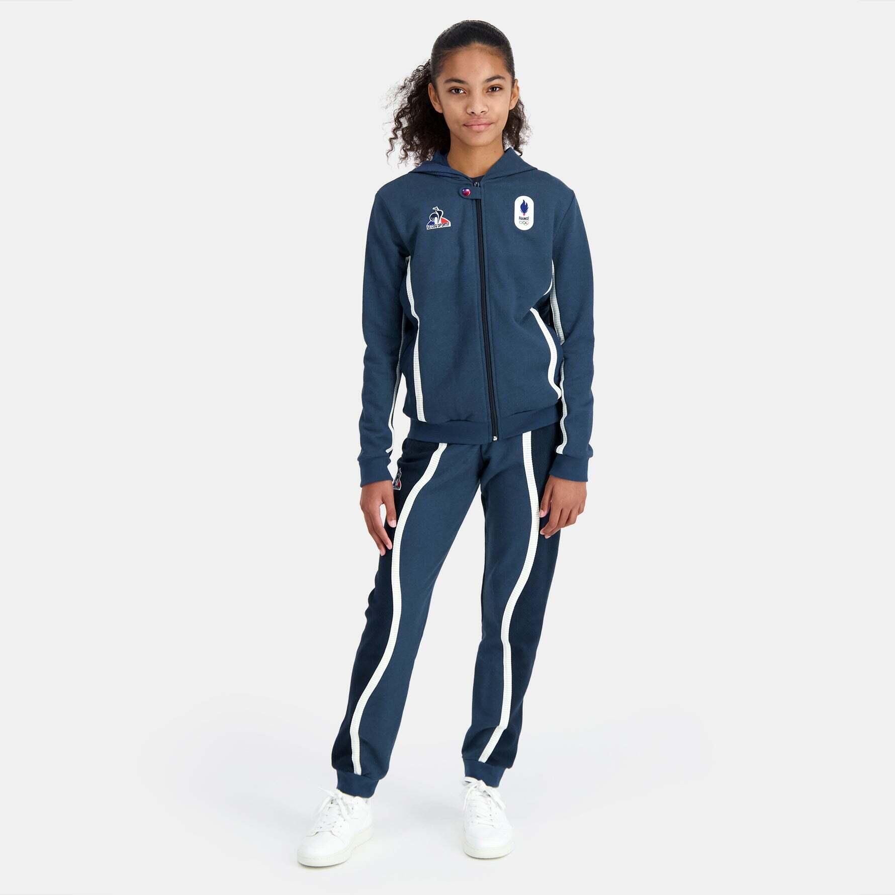 Felpa con cappuccio per bambini Le Coq Sportif EFRO Paris 2024 N°1 4/7