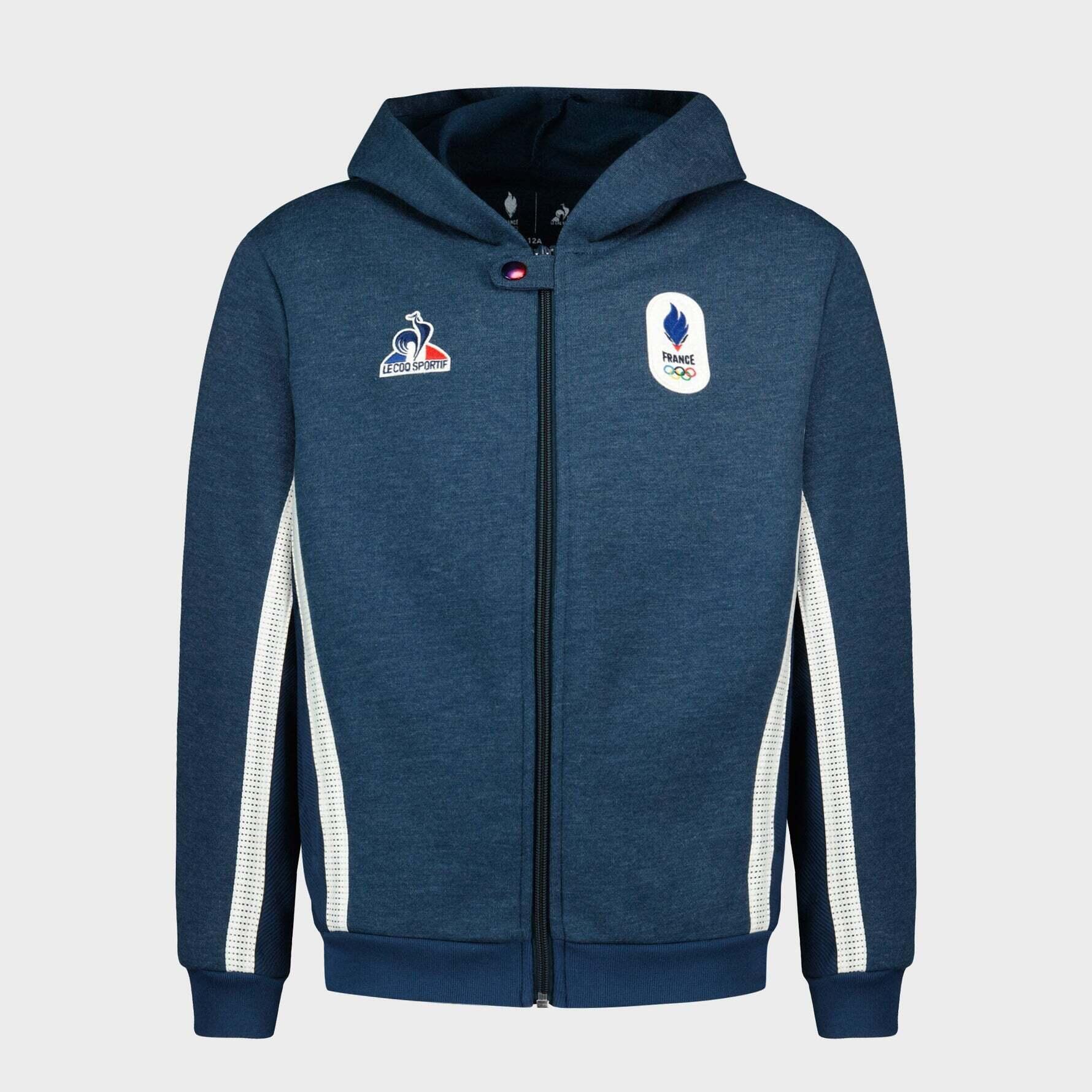 LE COQ SPORTIF Felpa con cappuccio per bambini Le Coq Sportif EFRO Paris 2024 N°1