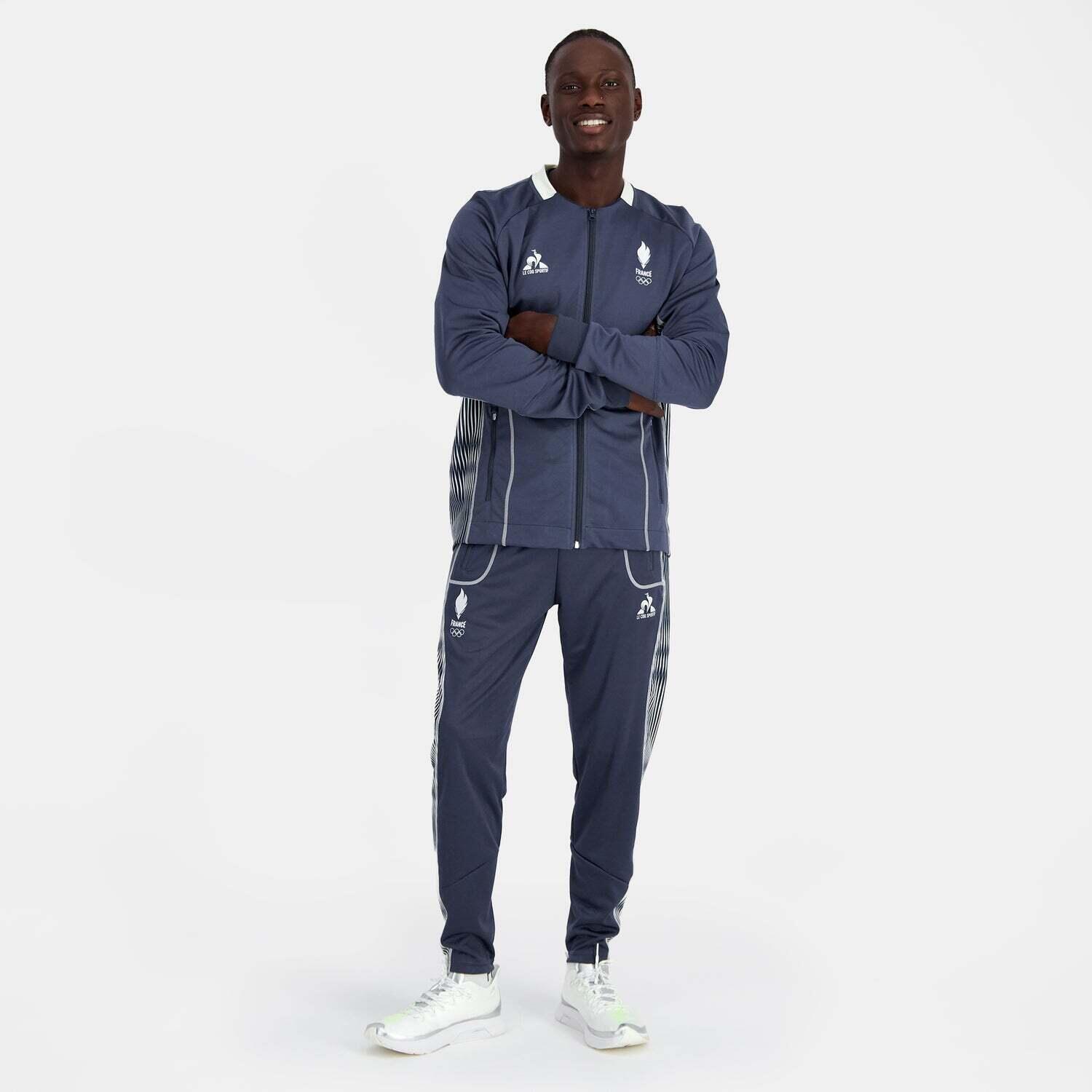 Sweatshirt zippée Le Coq Sportif Paris 2024 N° 2 2/5