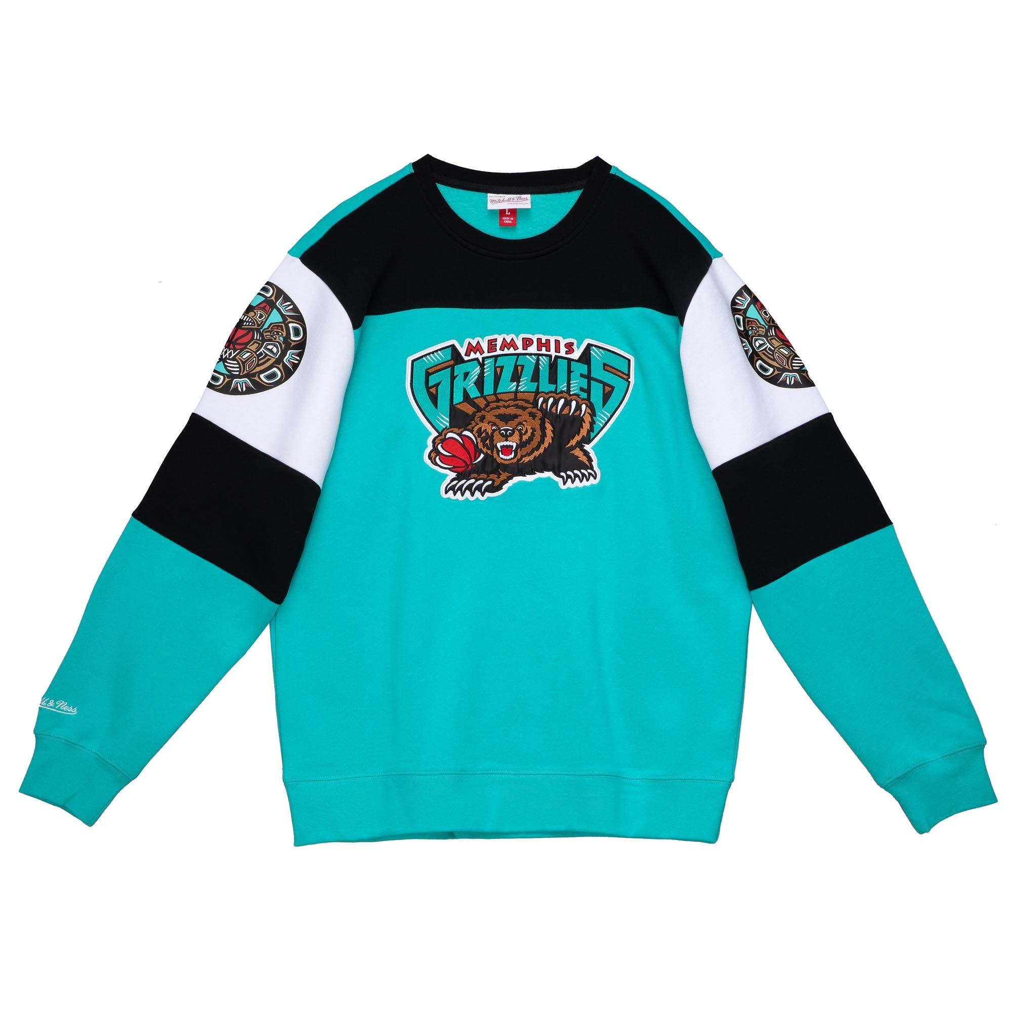 MITCHELL & NESS Memphis Grizzlies Crewneck Sweatshirt