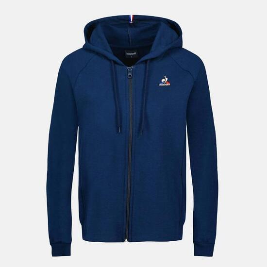 Sweatshirt à capuche zippé femme Le Coq Sportif Essentiels N°1