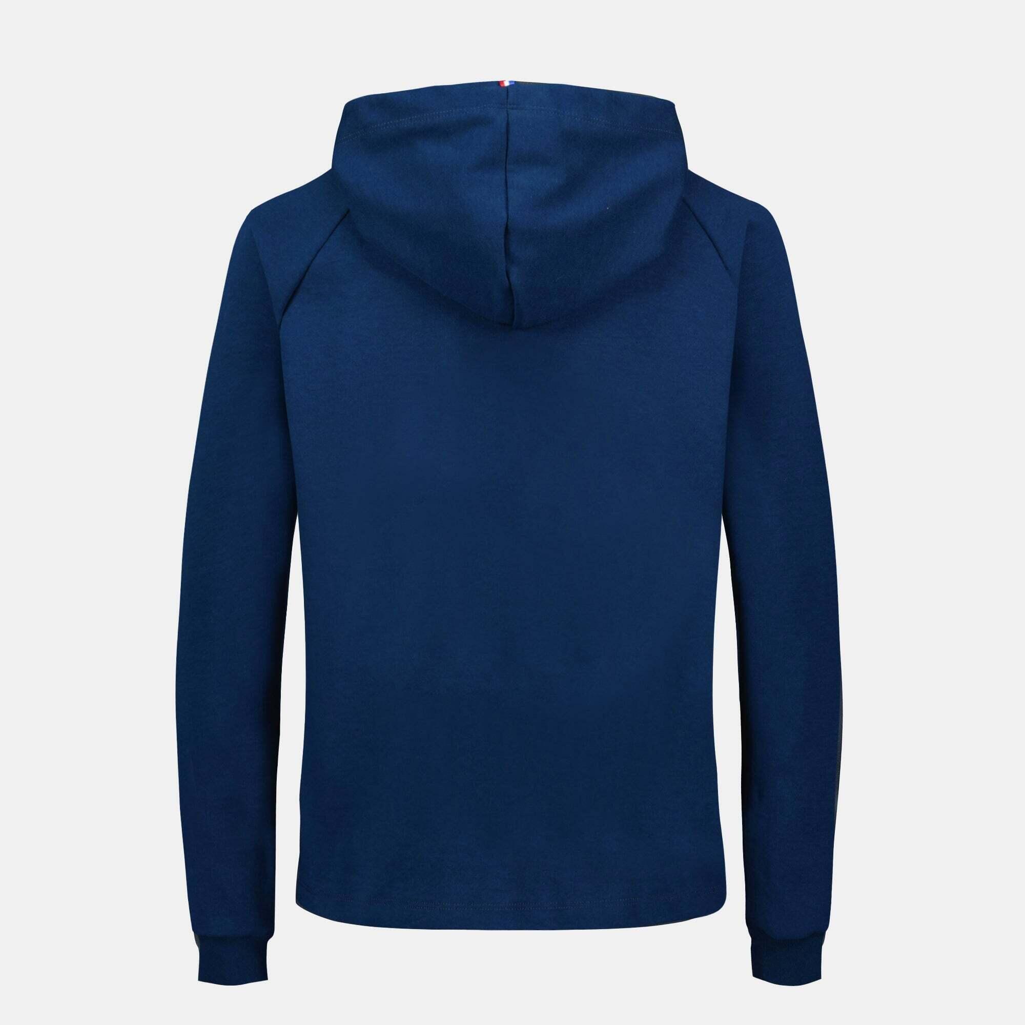 Sweatshirt à capuche zippé femme Le Coq Sportif Essentiels N°1 3/4