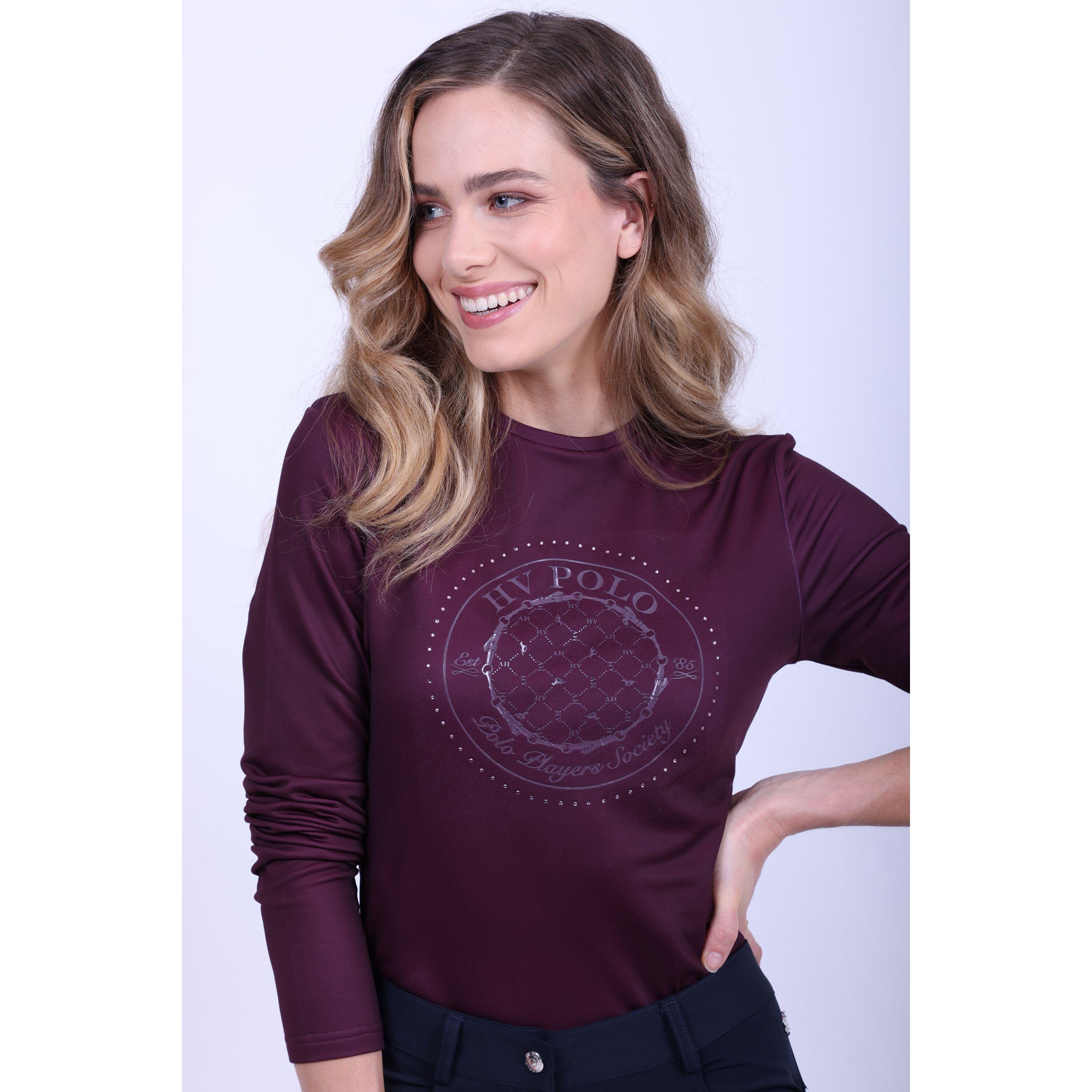 T-Shirt, Langarm, Damen HV Polo Lindsey 3/3