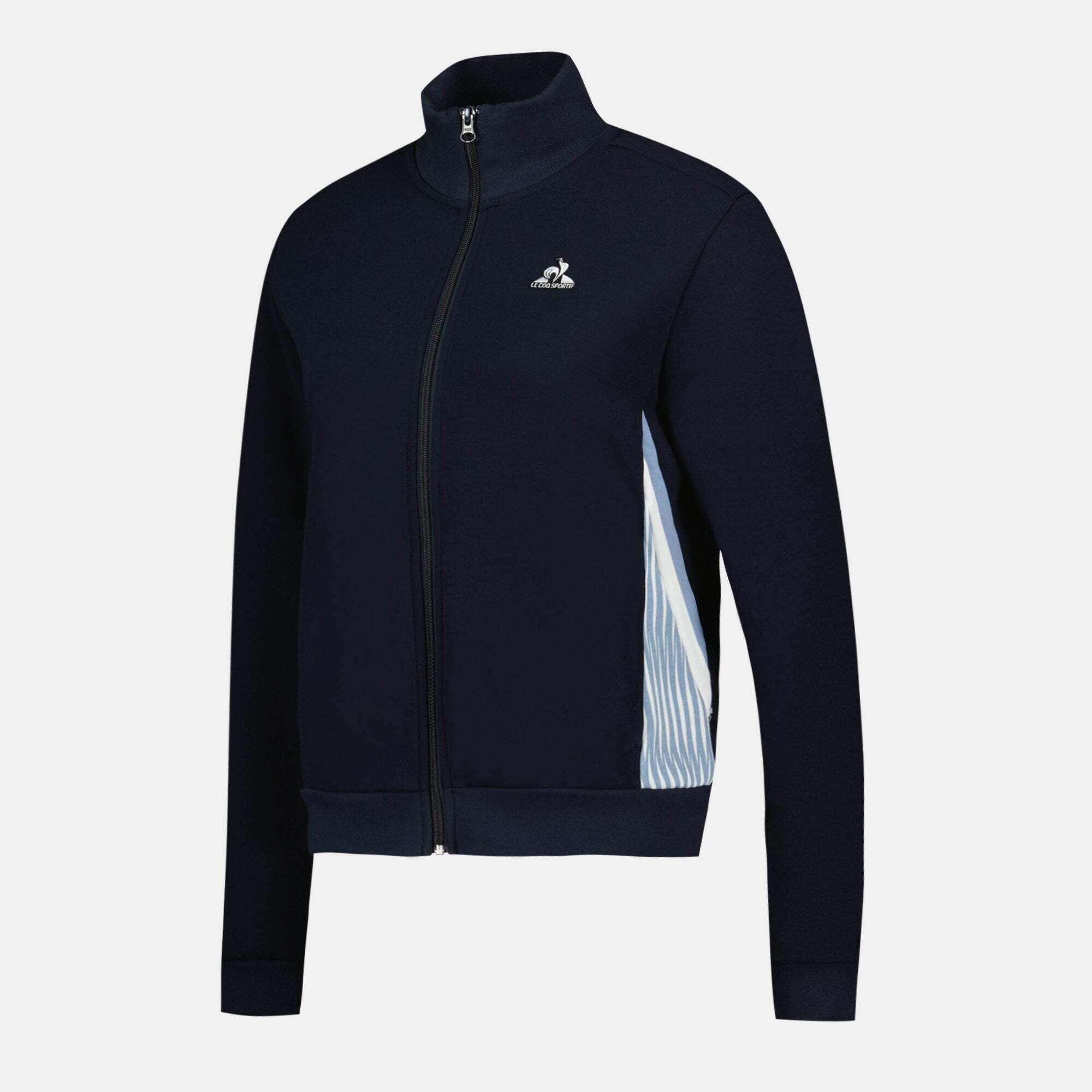 Felpa con cerniera da donna Le Coq Sportif Heritage N°1 2/7