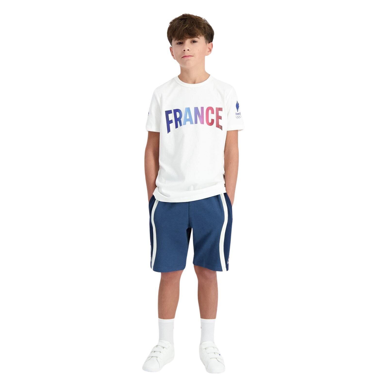 T-shirt enfant Le Coq Sportif Paris 2024 N° 1 3/5