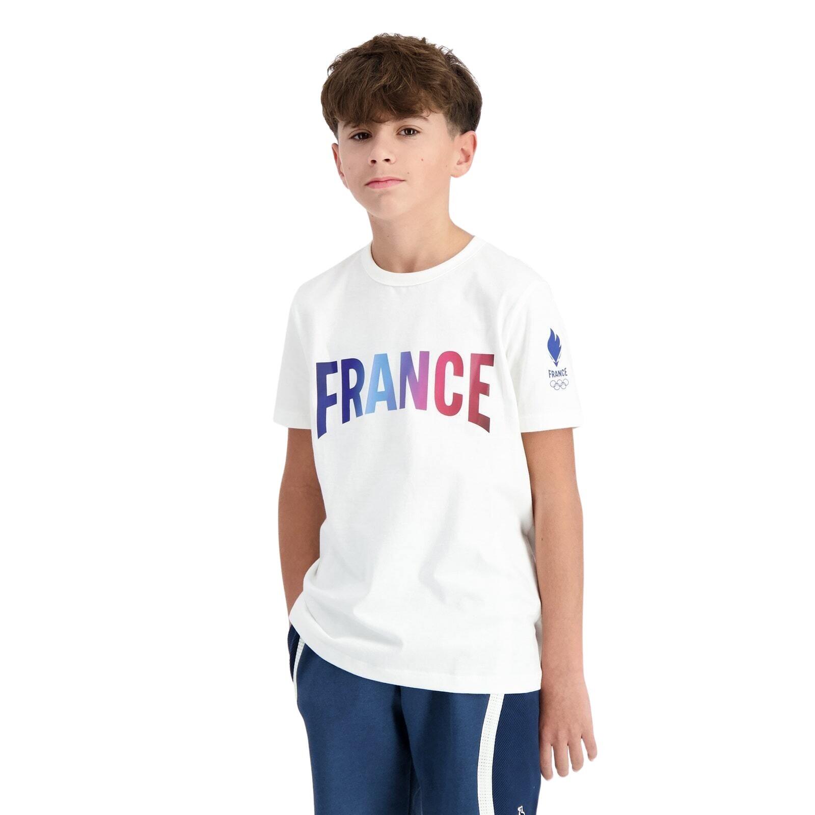 Kinder-T-shirt Le Coq Sportif Paris 2024 N° 1 1/5