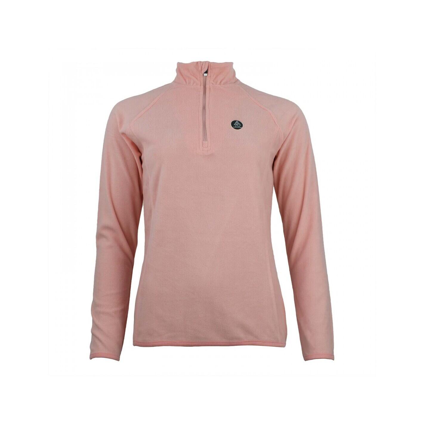 PEAK MOUNTAIN Pile da donna con 1/2 zip Peak Mountain Micro