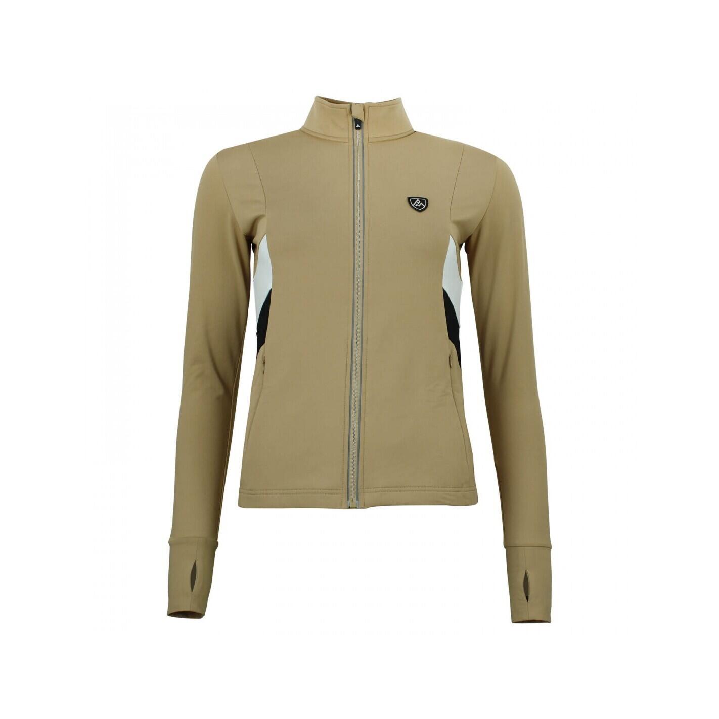 PEAK MOUNTAIN Women's full-zip 1st skin T-shirt Peak Mountain