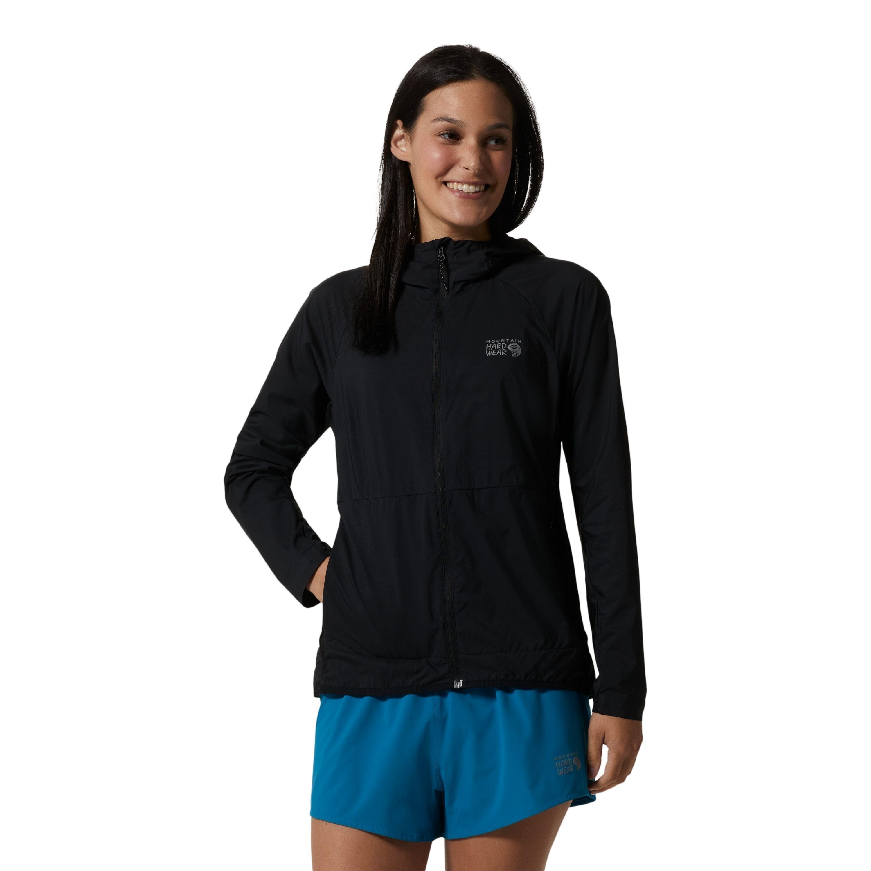 Mountain Hardwear - Veste Imperméable À Capuche Femme Mountain Hardwear Kor Airshell - Veste - Noir - 40 M - Decathlon