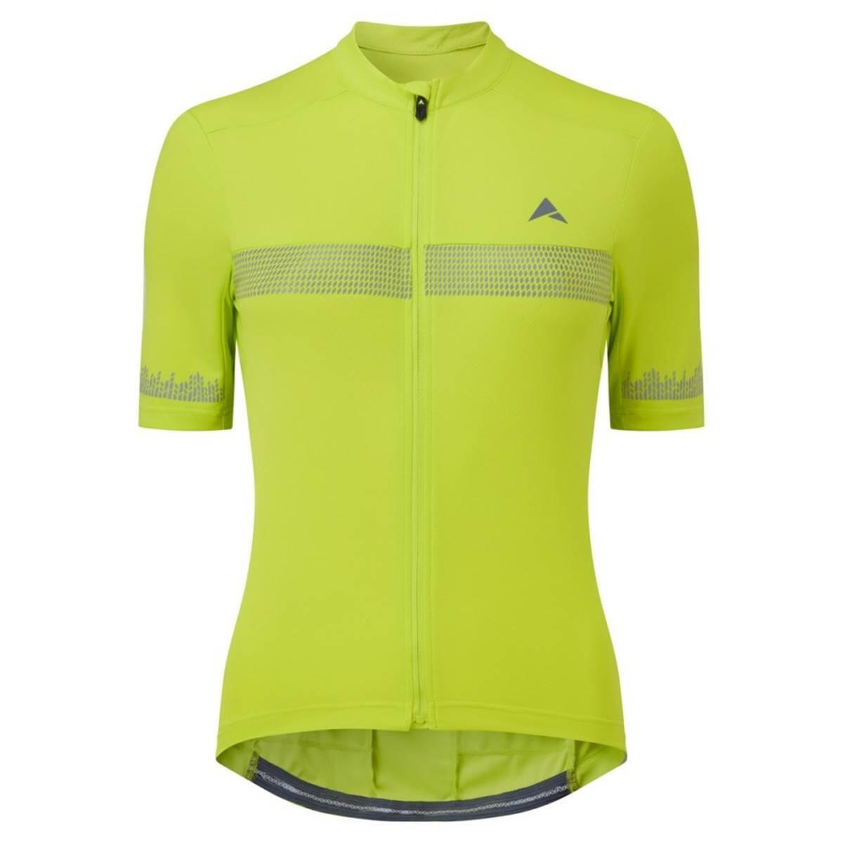 Altura - Maillot Manches Courtes Femme Altura Nightvision 2022 - Maillot Manches Courtes - Jaune|vert - 52 2xl - Decathlon