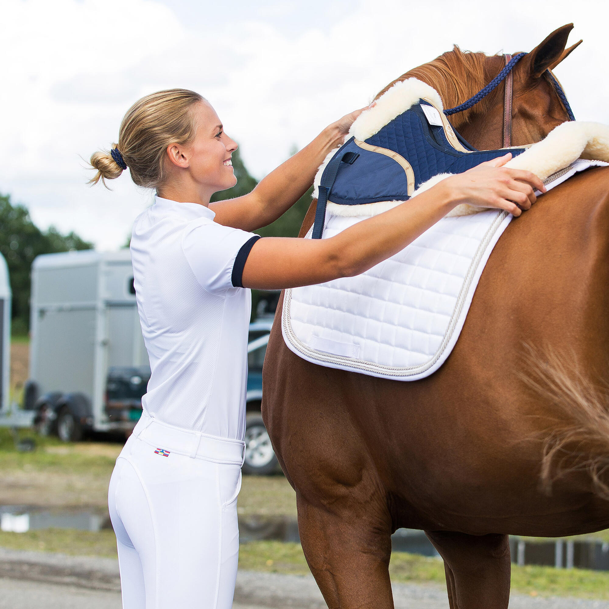 Turnier-Reitpolo Damen Horze Taylor 4/5