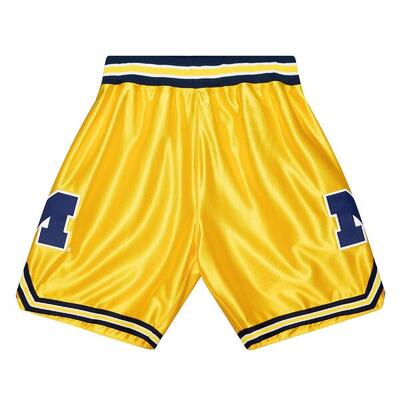 Pantaloncini Michigan Wolverines NCAA Maize 1991