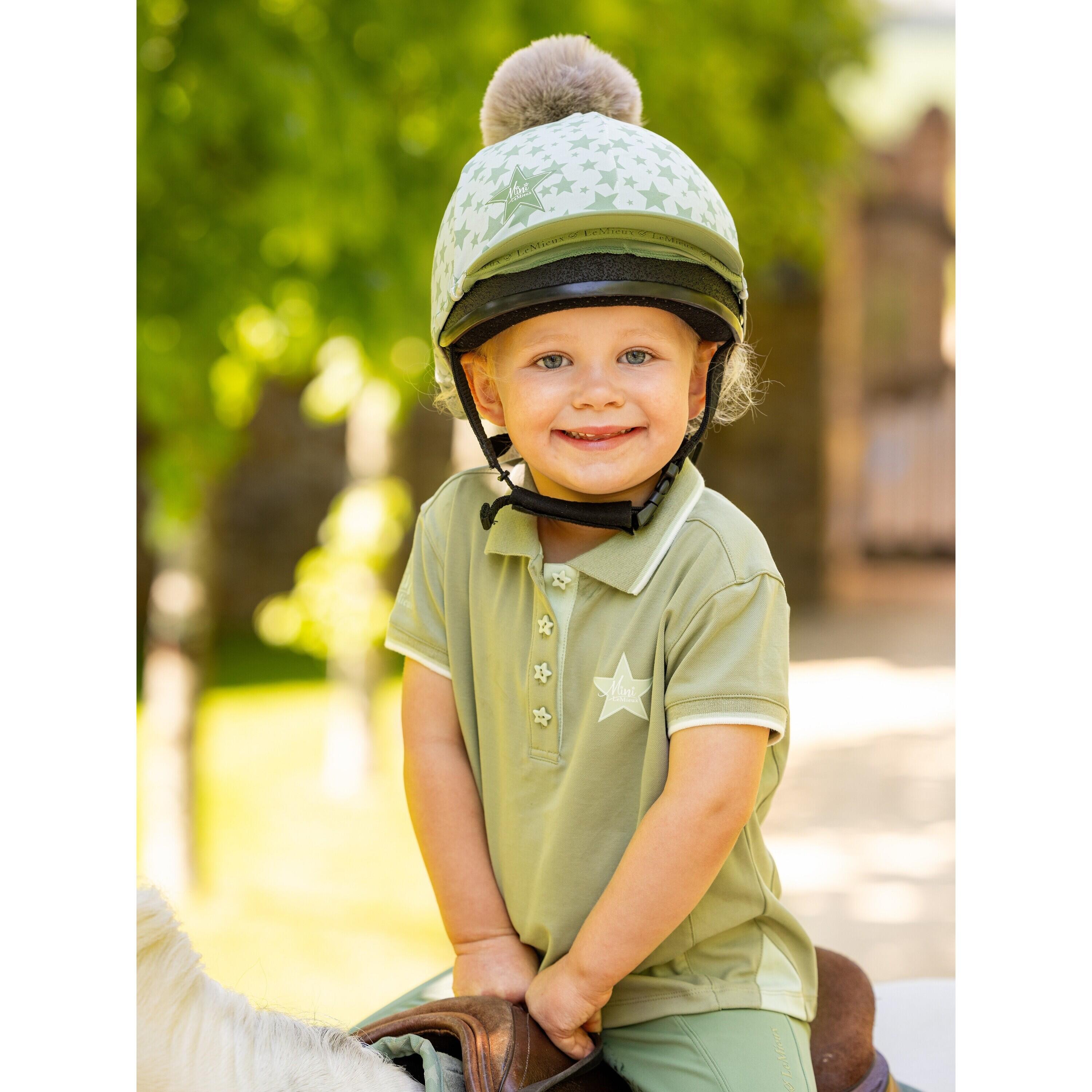 Reit-Poloshirt für Mädchen LeMieux 3/7
