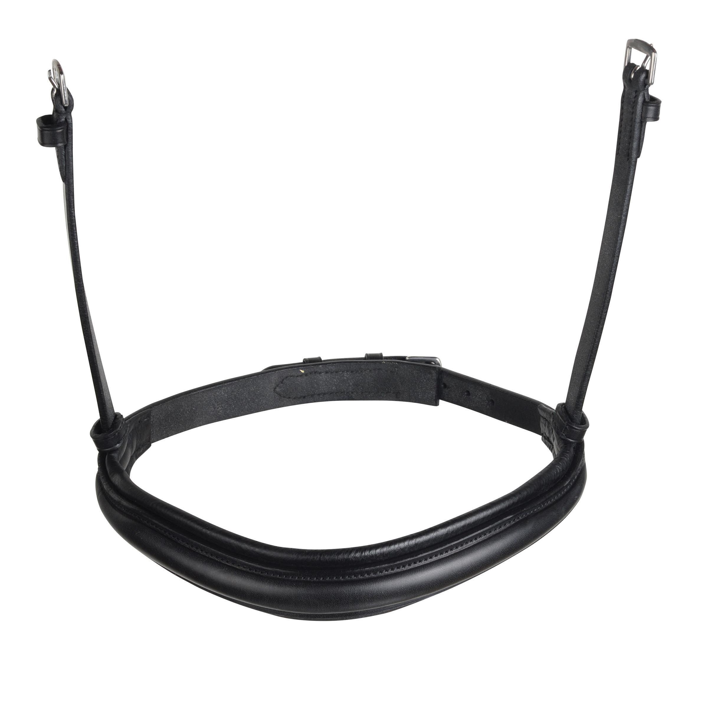 Weatherbeeta - Muserolle Cheval Weatherbeeta Collegiate Mono Crown Cavesson - Bridon - Noir - Fs - Decathlon