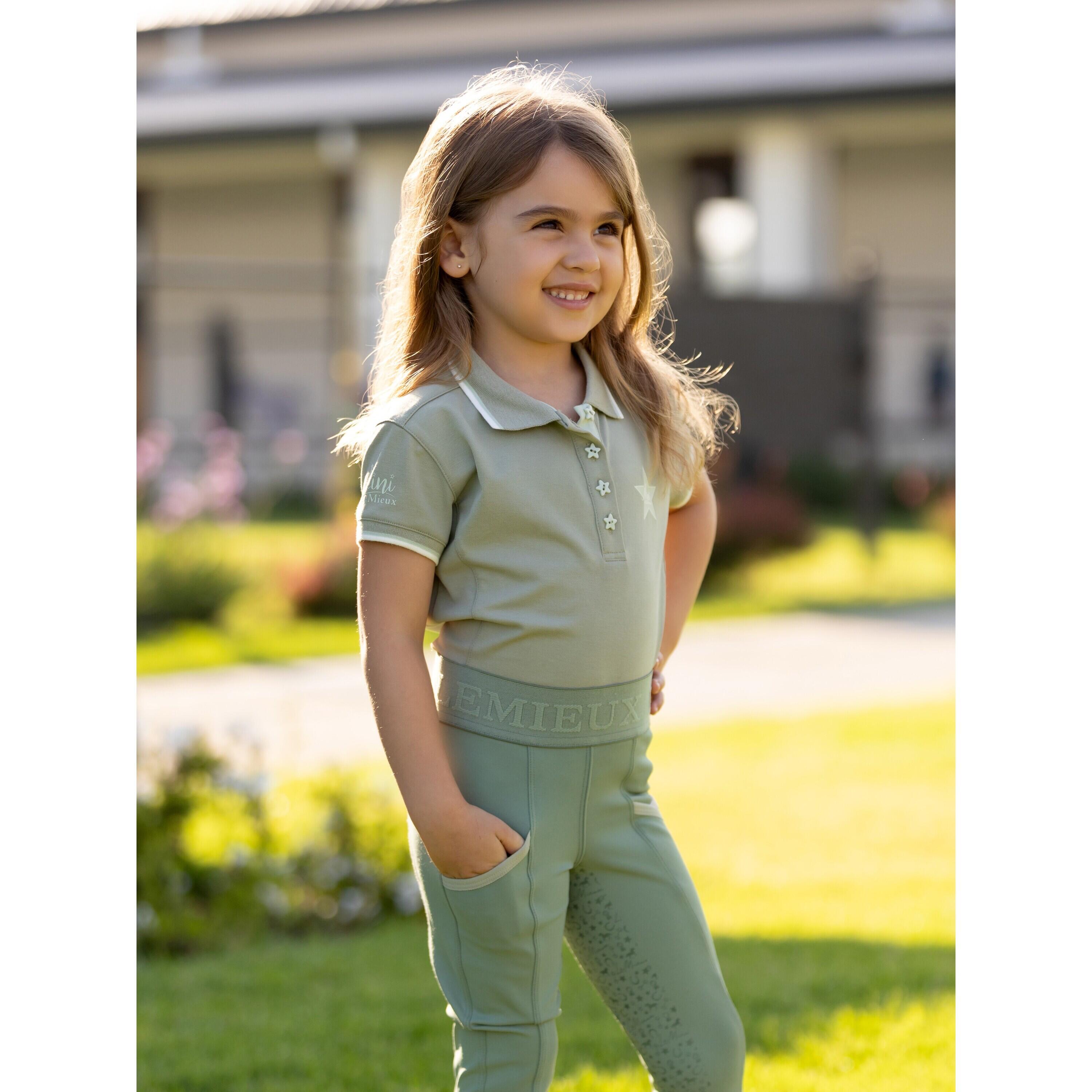 Reit-Poloshirt für Mädchen LeMieux 4/7