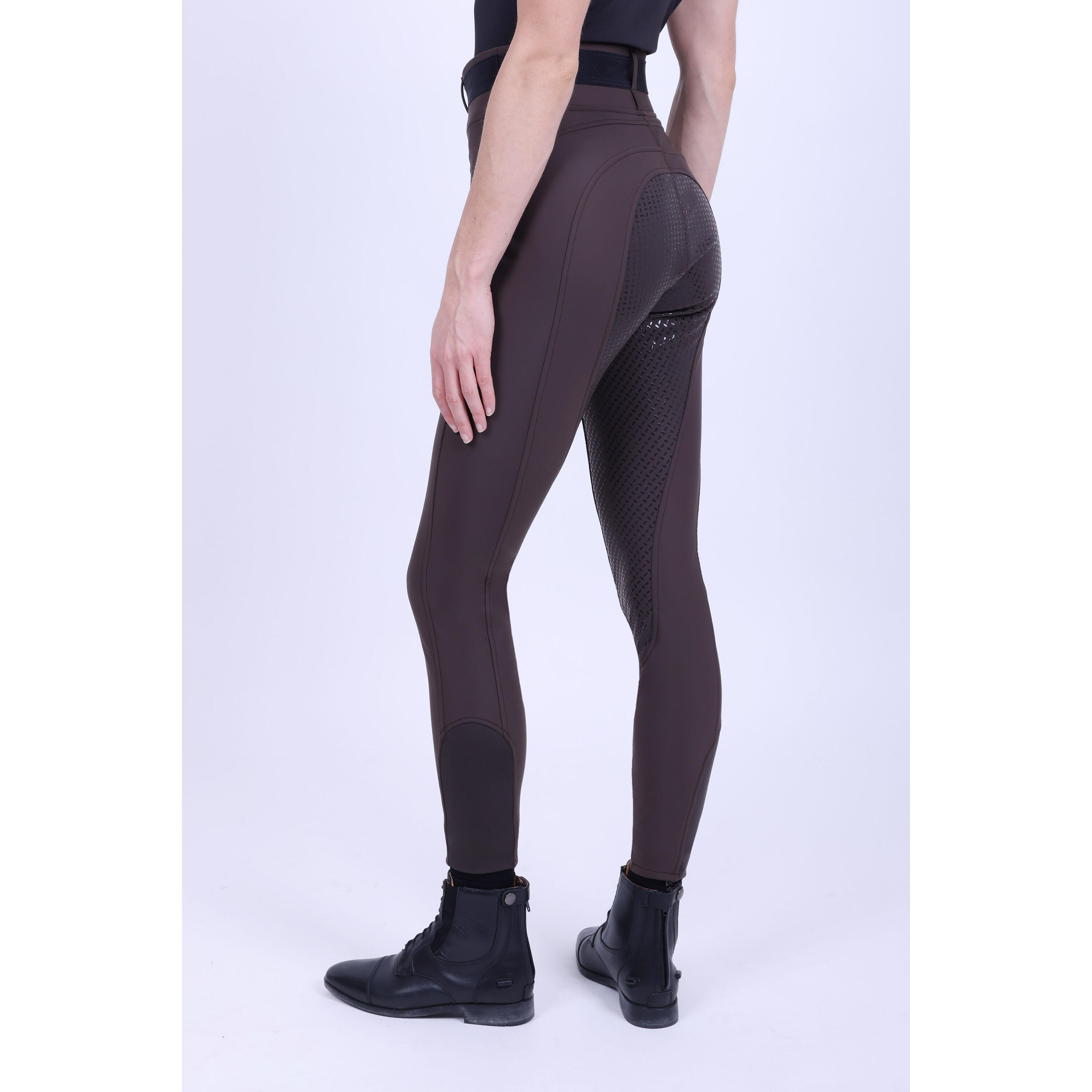 Leggings da equitazione full grip da donna HV Polo Clarissa 2/4