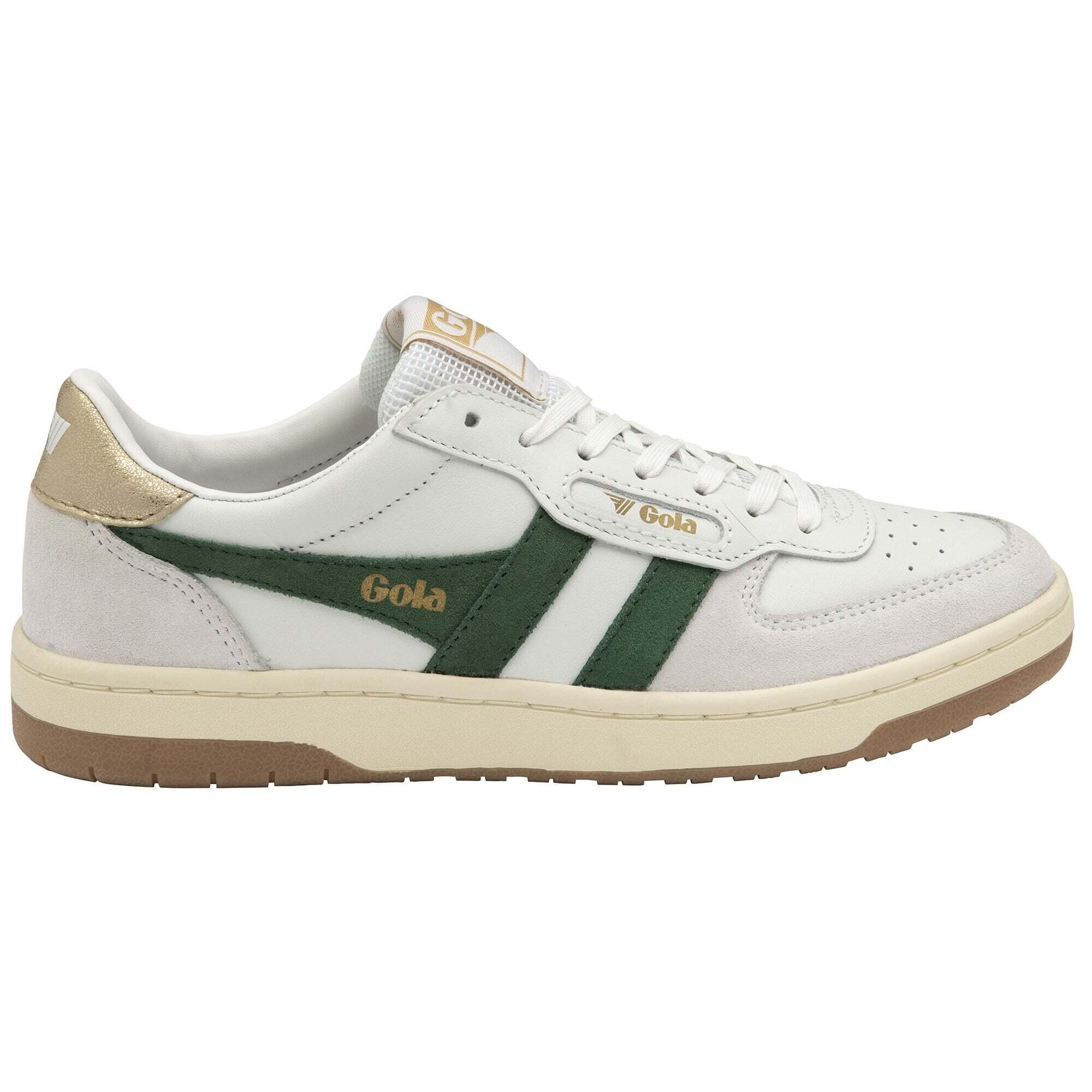 Gola - Baskets Femme Gola Hawk - Baskets - Blanc|vert - 38 S - Decathlon