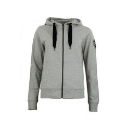 Sweatshirt coton full zip femme Peak Mountain French Terry