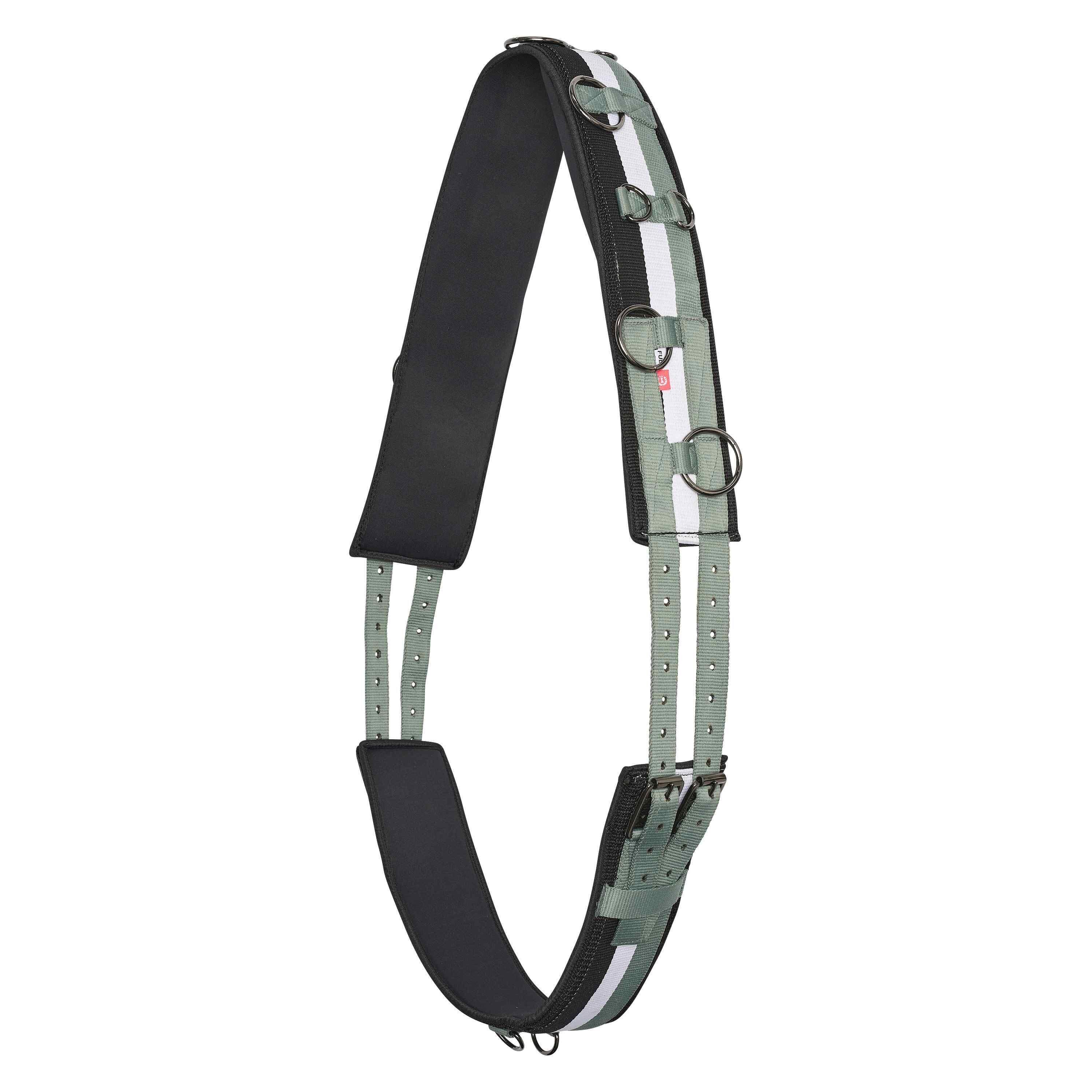 Imperial Riding - Surfaix De Travail Pour Cheval En Nylon Imperial Riding Deluxe Extra - Surfaix - Blanc|vert - Fs - Decathlon