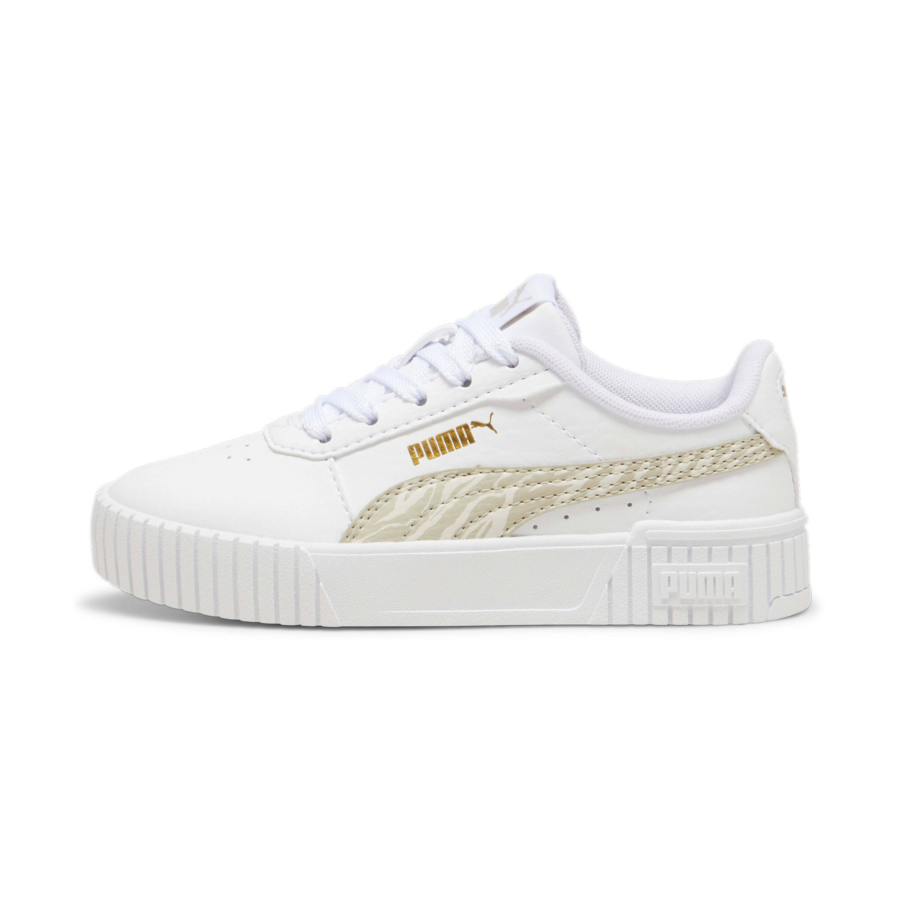 Puma - Baskets Fille Puma Carina 2.0 Zebra Ps - Baskets - Blanc - 28,5 Cm - Decathlon