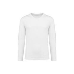 T-shirt manches longues suprima col V Kariban Premium