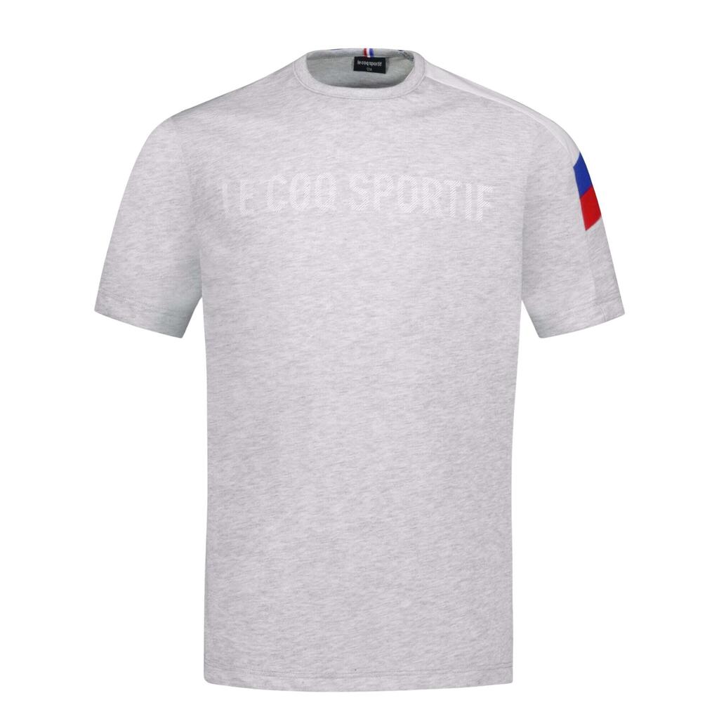 Le Coq Sportif Girls' N°1 Chiné Grey T-Shirt