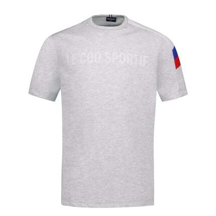 Camiseta Gris Niña Le Coq Sportif N°1 Chiné