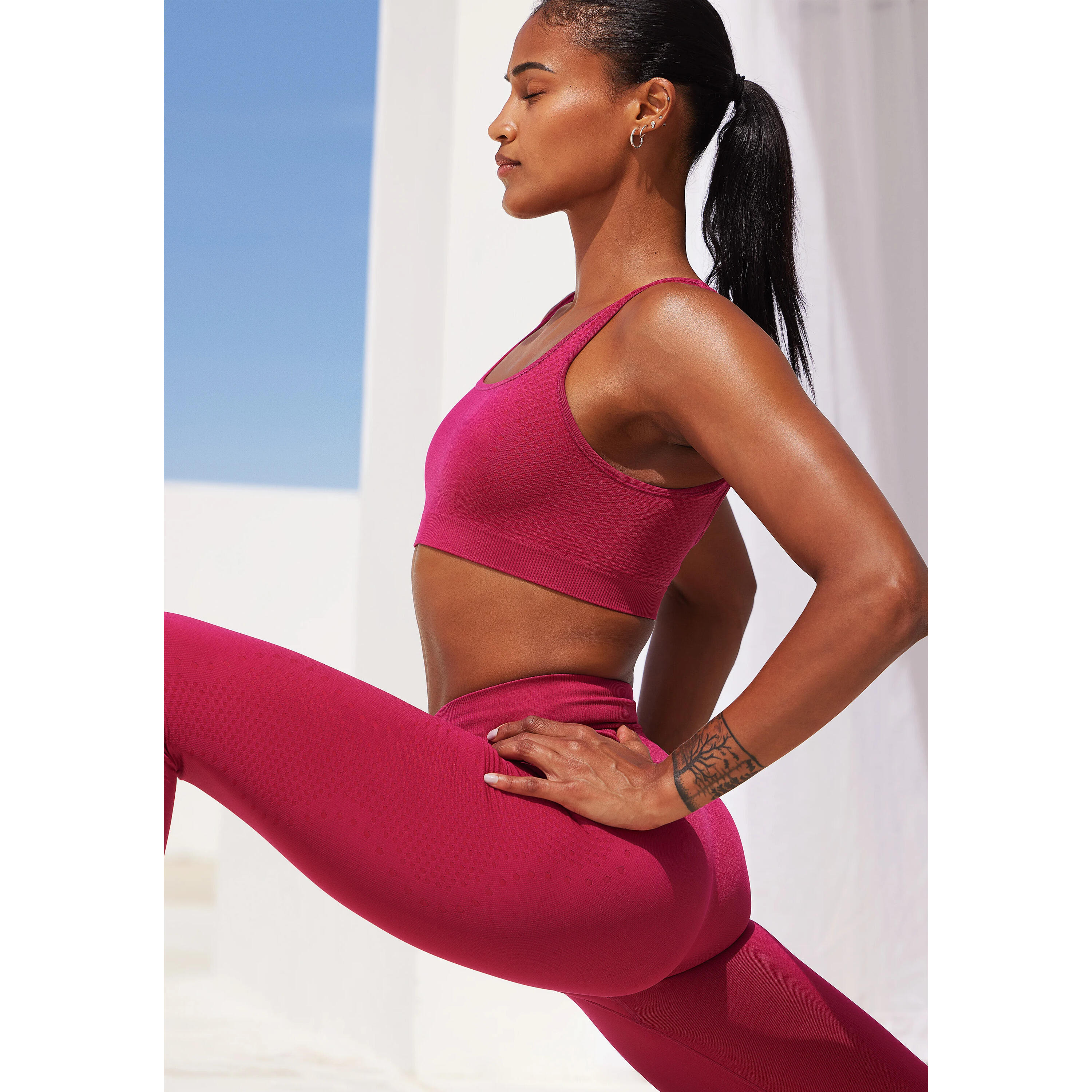 Damskie legginsy z wysokim stanem Casall Scallop 4/5