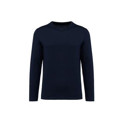 T-shirt manches longues suprima col V Kariban Premium