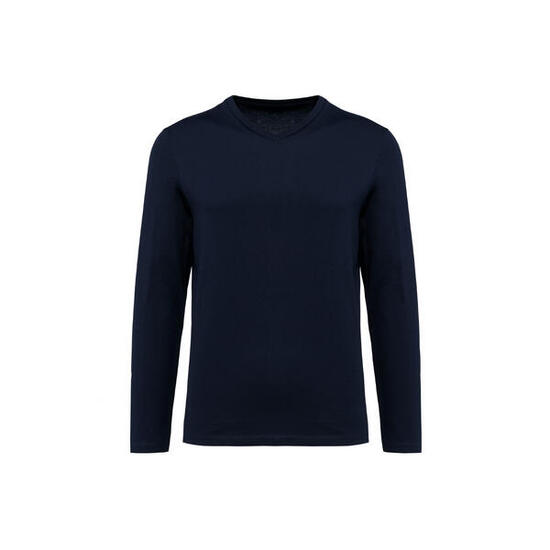T-shirt manches longues suprima col V Kariban Premium