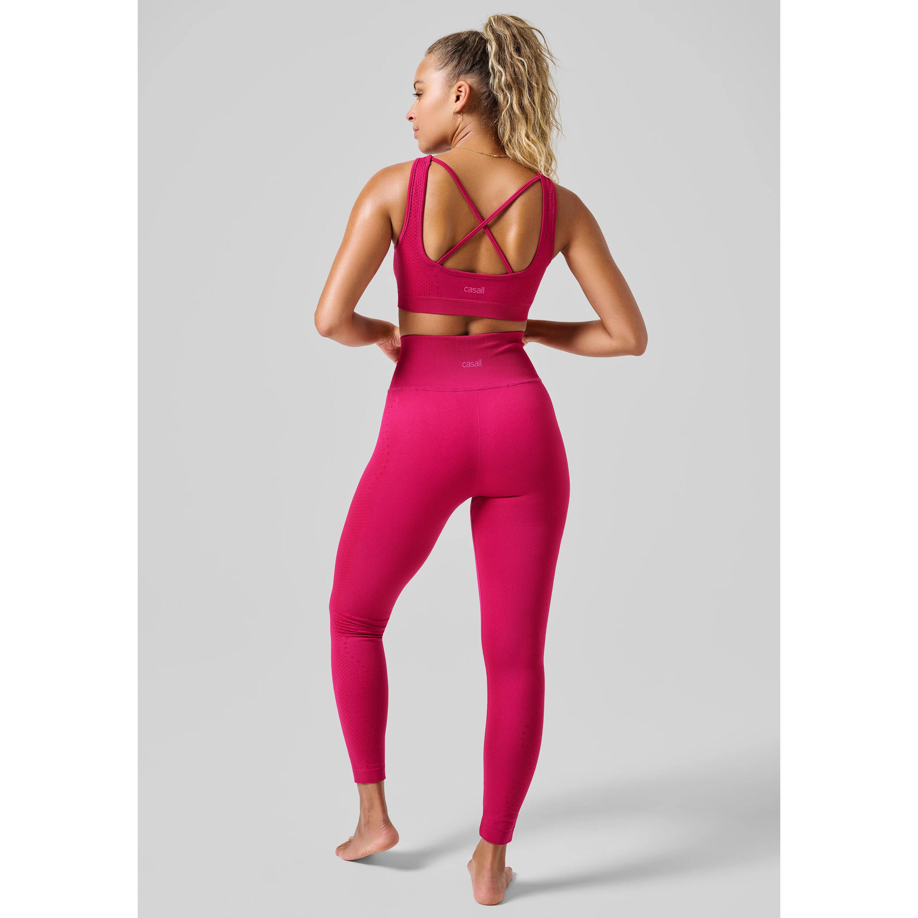 Damskie legginsy z wysokim stanem Casall Scallop 3/5