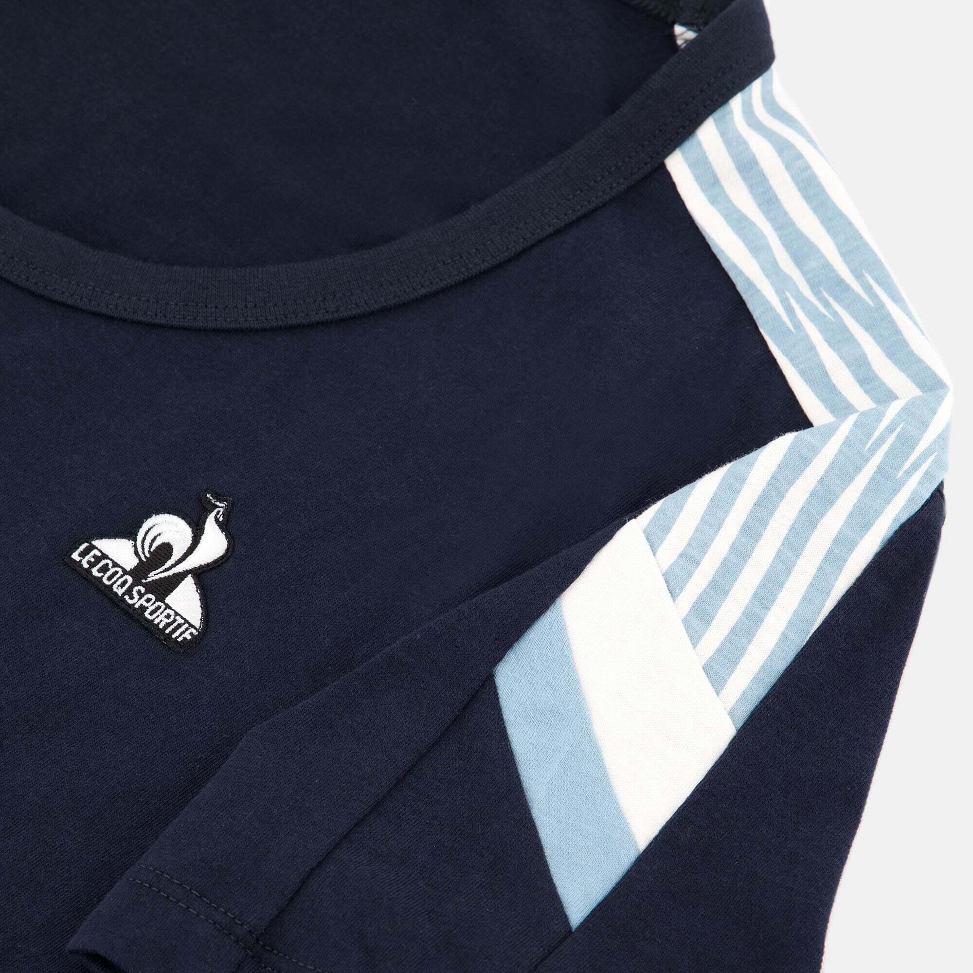 Camiseta Marine Mujer Le Coq Sportif Heritage 7/7