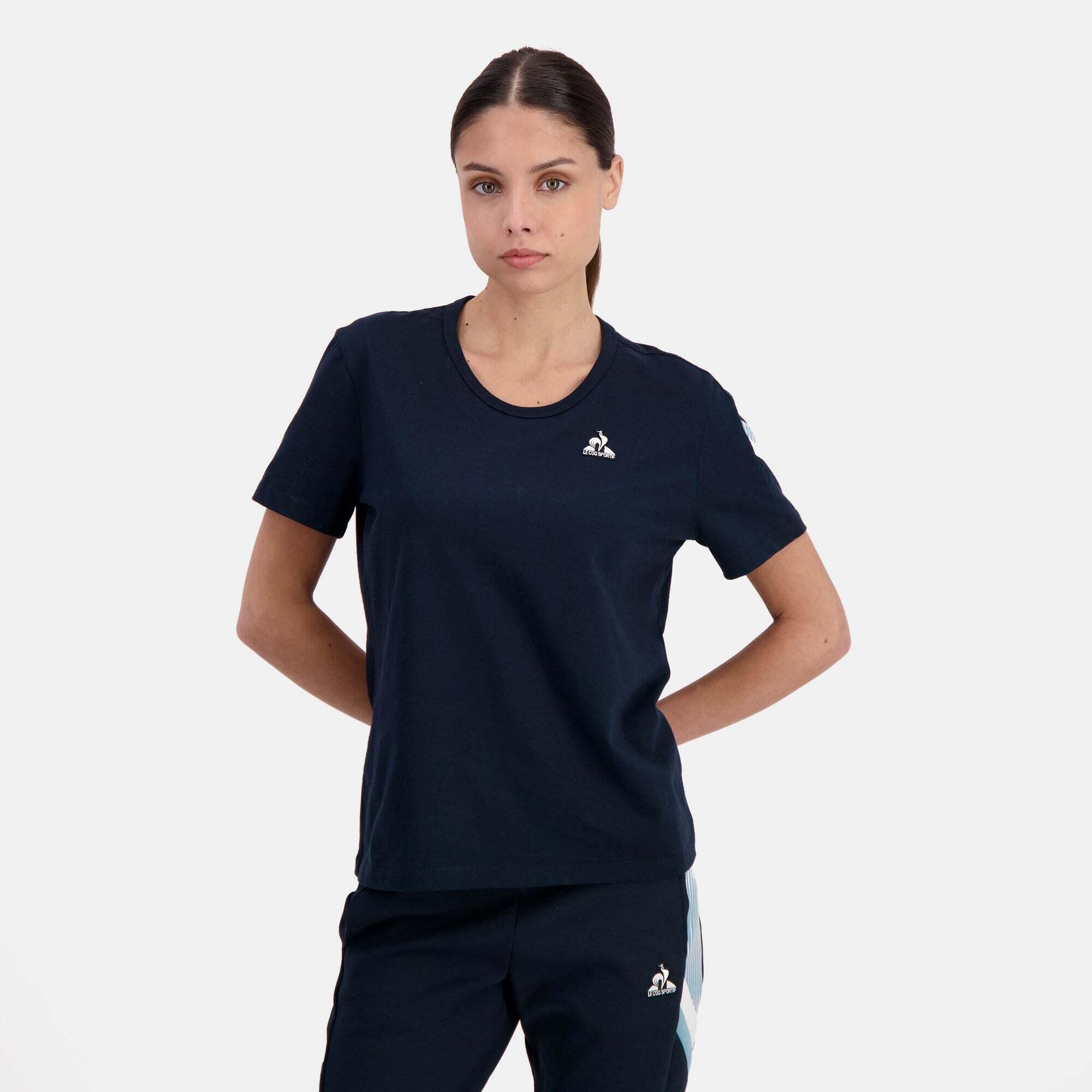 Camiseta Marine Mujer Le Coq Sportif Heritage 2/7