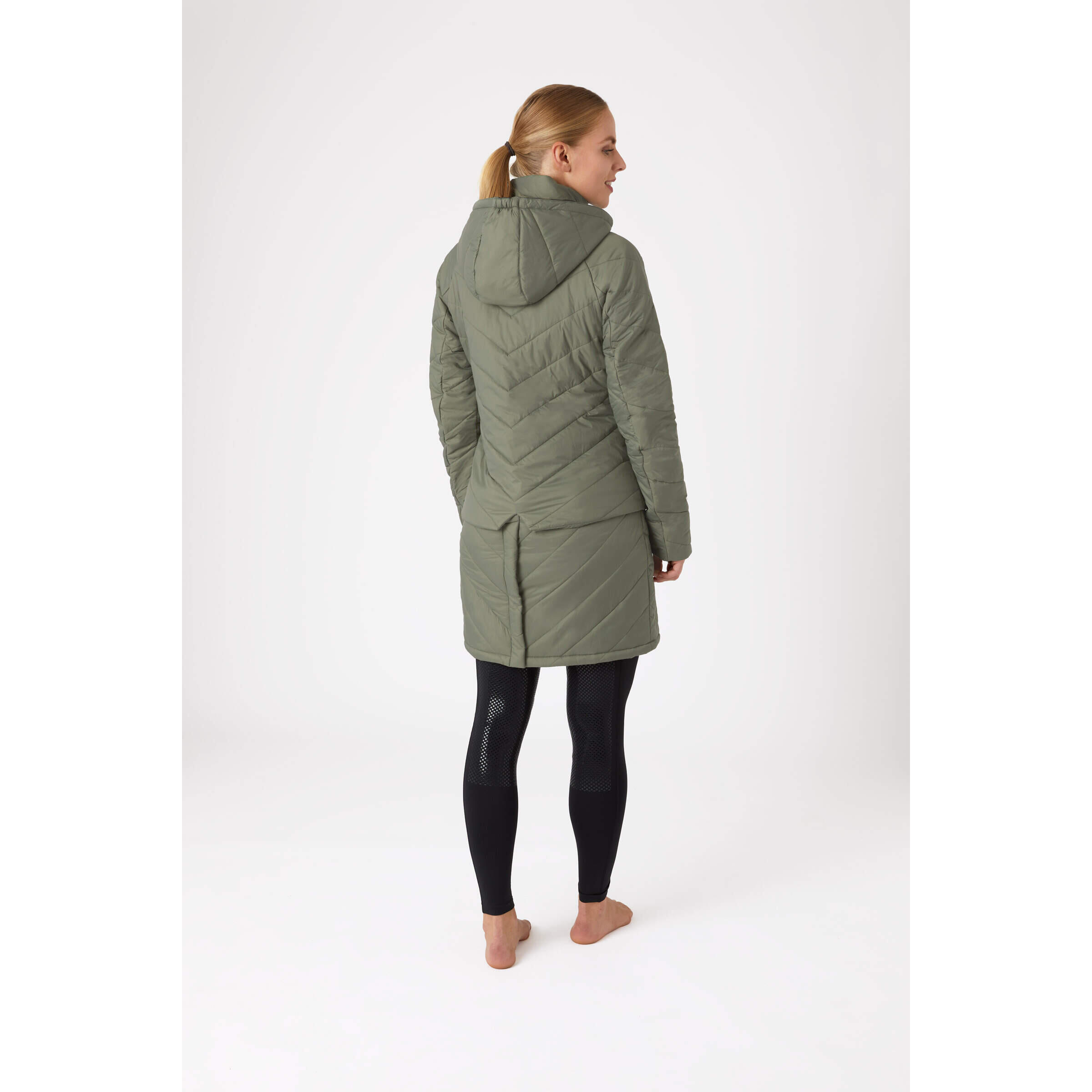 Parka doudoune avec jupe amovible femme Horze Aurora 5/5