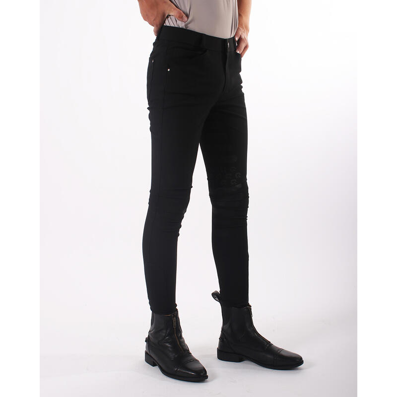 Pantalon équitation mid grip fille QHP Fillip