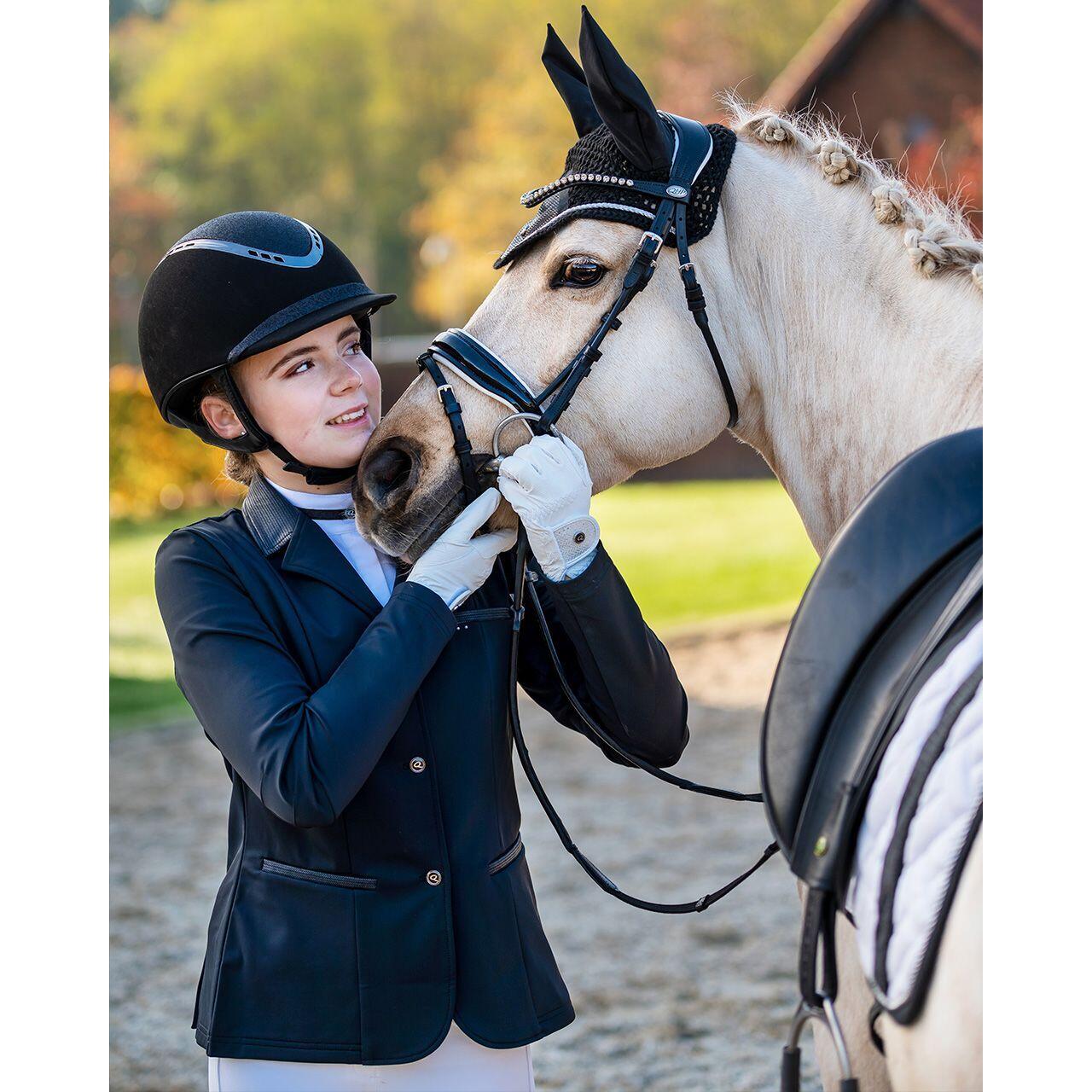Veste de concours équitation fille QHP Kae 3/7