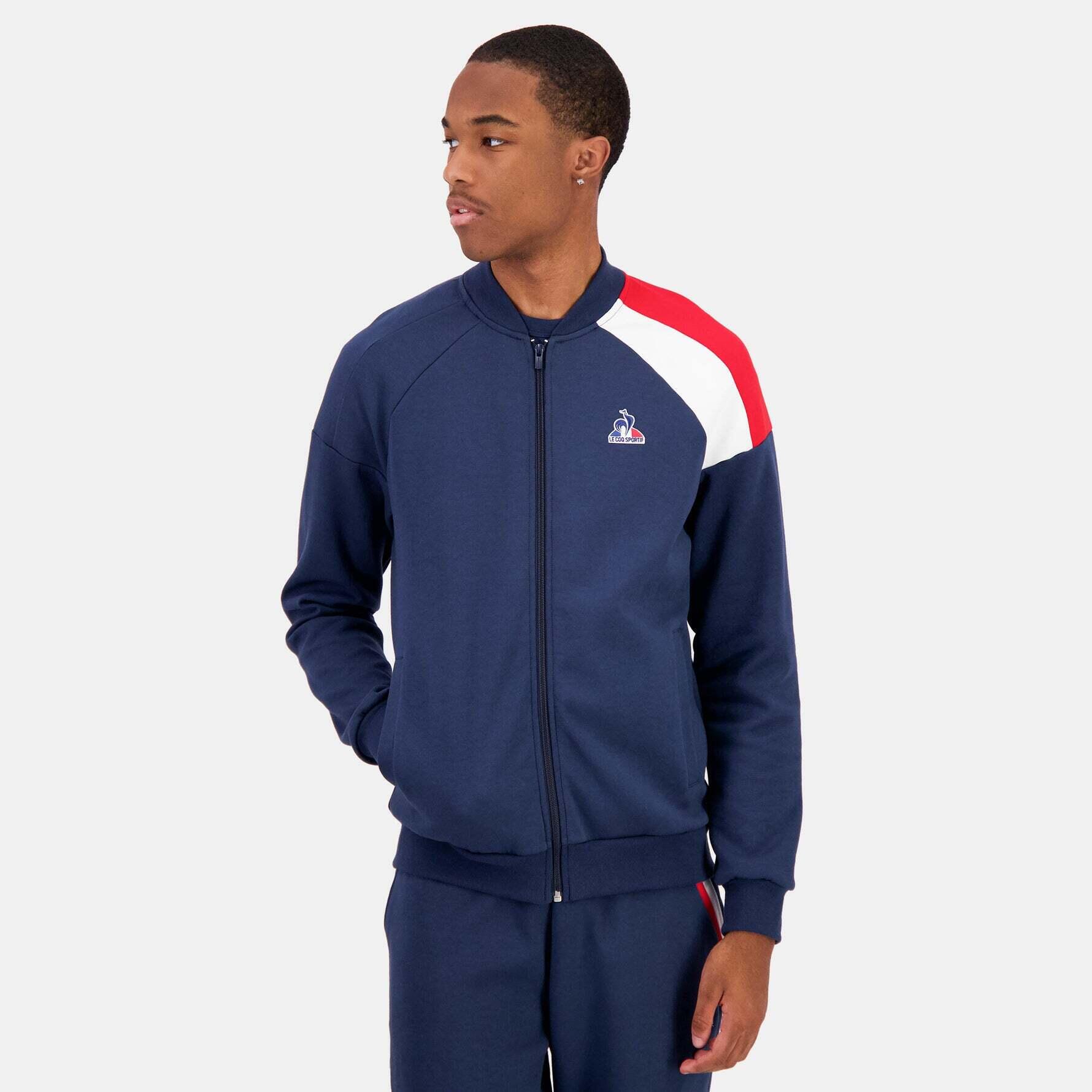 Sweatshirt zippé Le Coq Sportif Tricolore N°2 3/6